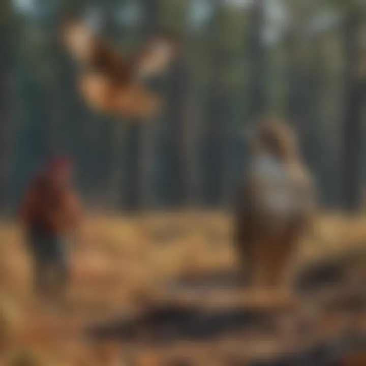 A group of birdwatchers observing birds in the wild, emphasizing the importance of genuine wildlife experiences.