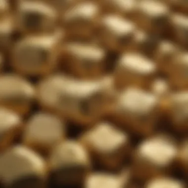 Intrinsic and Aesthetic Value of Gold Chunks An infographic detailing the intrinsic and aesthetic value of gold chunks