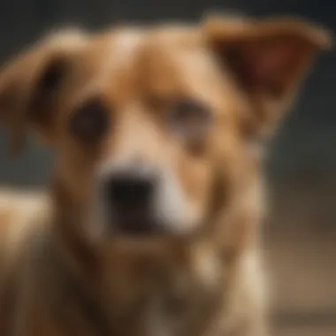 Types of Lice in Dogs Illustration of different types of lice affecting dogs