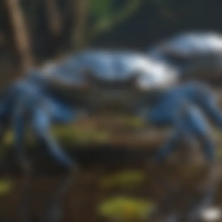 Ecological role of blue crabs in their environment