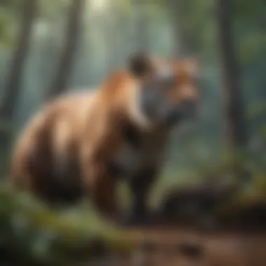 Biodiversity Loss and Endangered Species An illustration depicting the loss of biodiversity and endangered species.