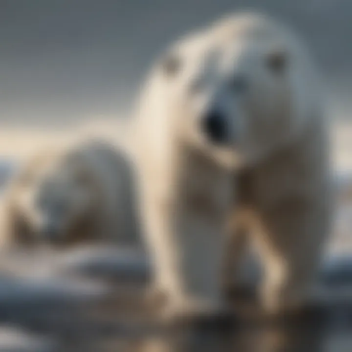 Impact of climate change on polar bear habitat