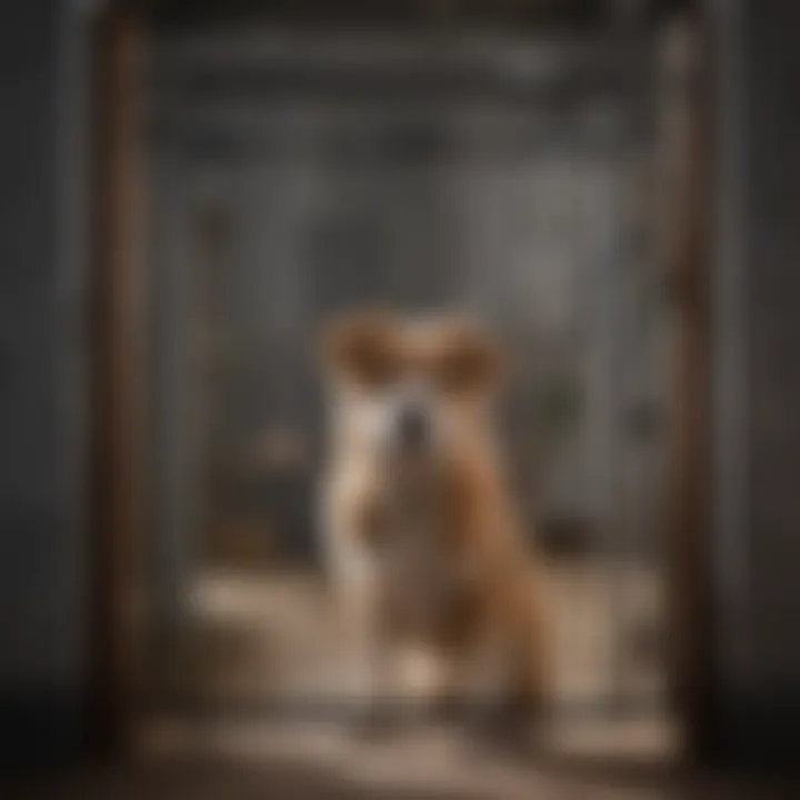 Different types of walk through dog gates displayed for comparison