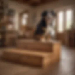 Wooden Pet Steps for Large Dogs: An In-Depth Exploration Introduction